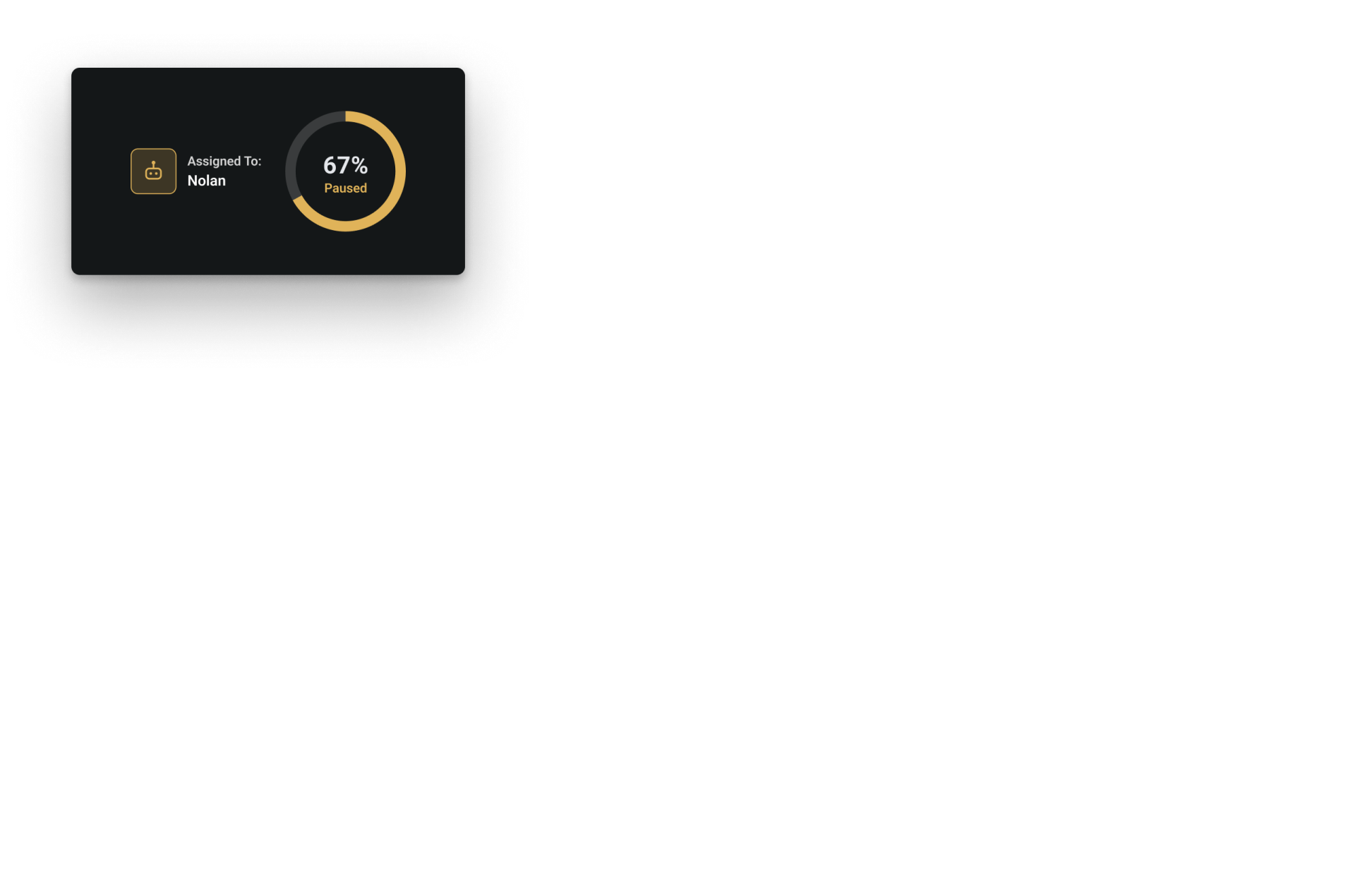 AI Coworker interface — autonomous agent requesting human judgment